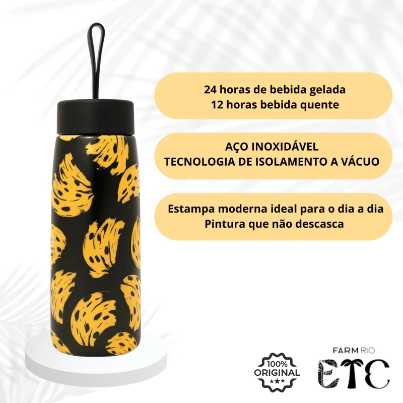 FARM - FARM BOSSA BANANA THERMAL BOTTLE 500ML - 78325973C