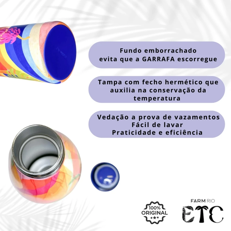 FARM - FARM BRASIL DE COR THERMAL BOTTLE 500ML - 78326045C