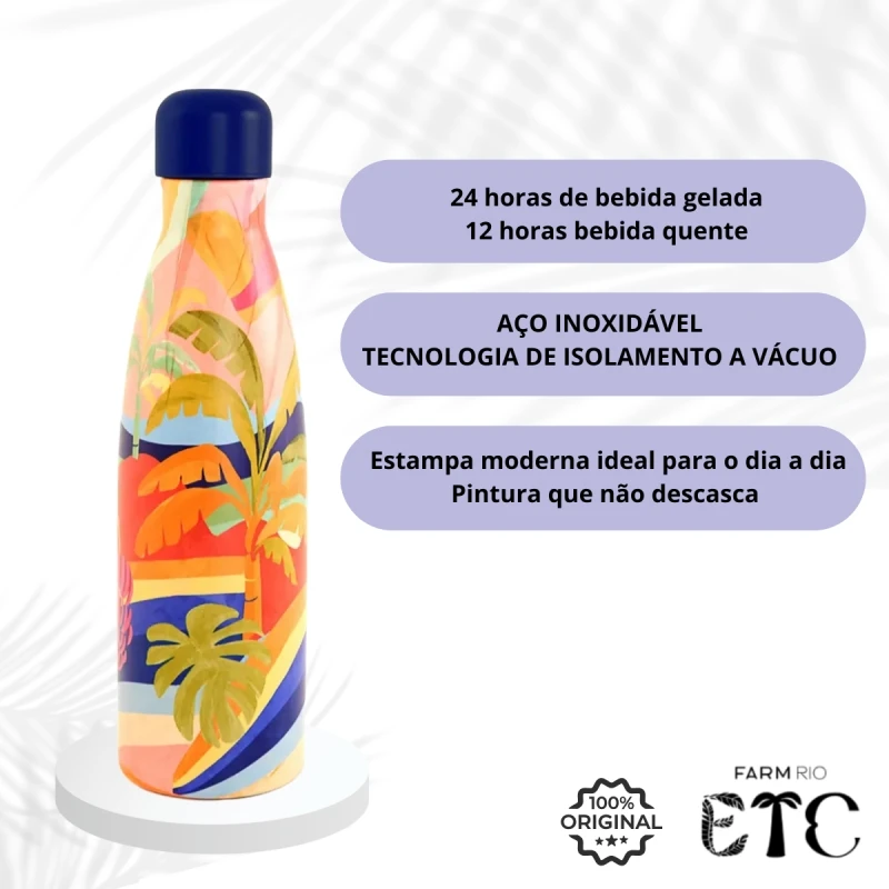 FARM - FARM BRASIL DE COR THERMAL BOTTLE 500ML - 78326045C