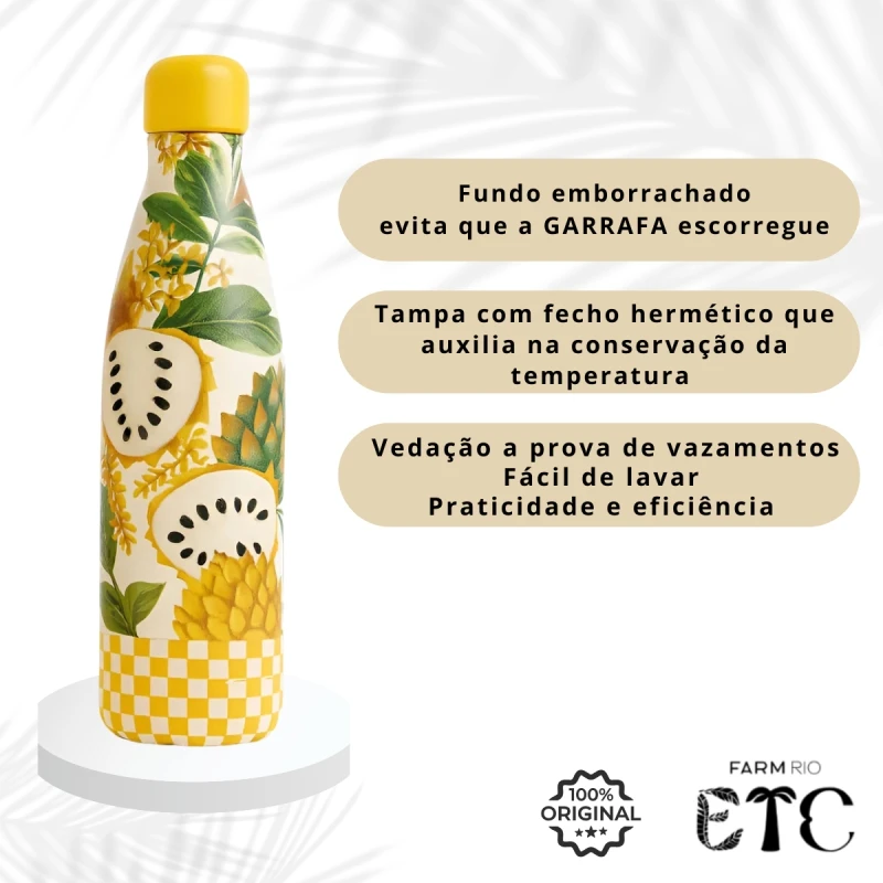 FARM - FARM BIRIBA THERMAL BOTTLE 500ML - 78325645R