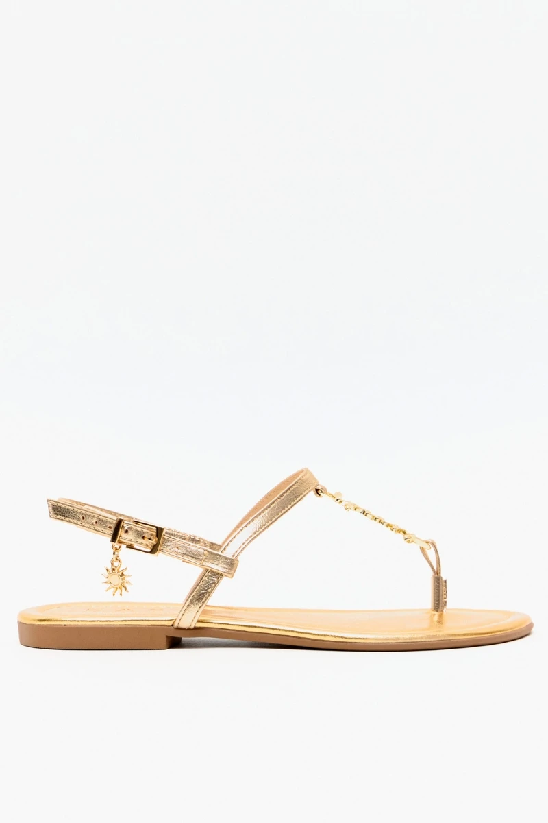 LANÇA PERFUME - Flat Heels With Pendant Launches Perfume - 0689