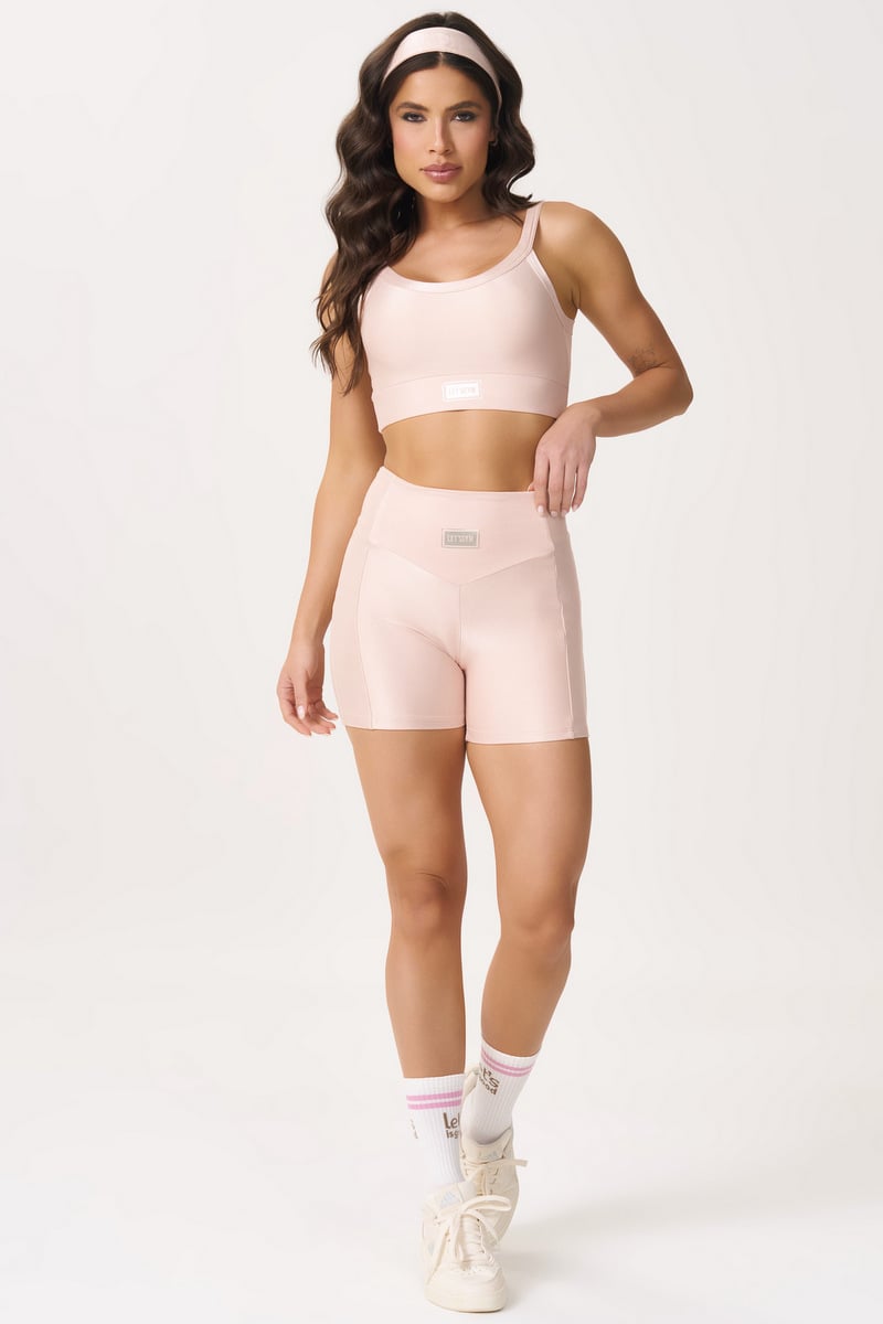 Lets Gym - Bright Powder Pink Top - 2141BROP