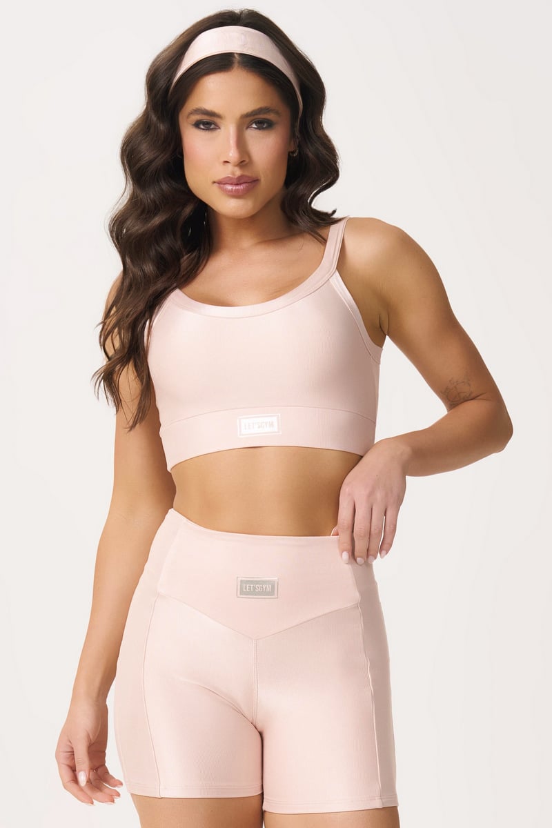 Lets Gym - Bright Powder Pink Top - 2141BROP