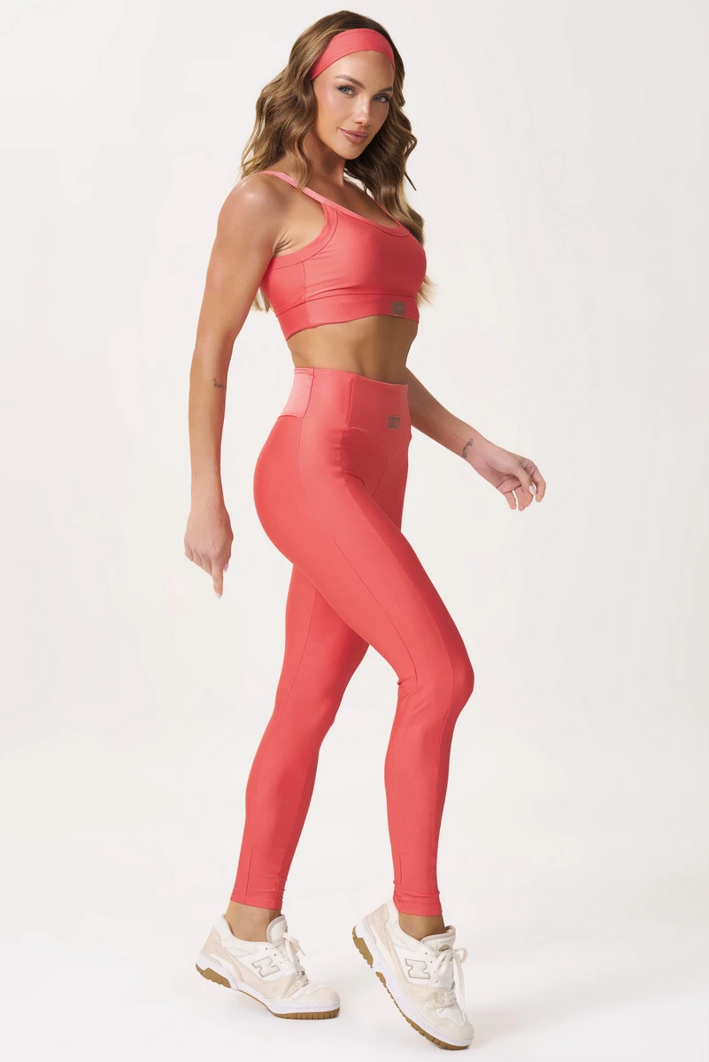 Lets Gym - Bright Flame Leggings - 2142BFLM