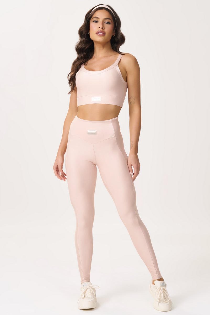 Lets Gym - Bright Powder Pink Leggings - 2142BROP Lets Gym - Bright Powder Pink Leggings - 2142BROP