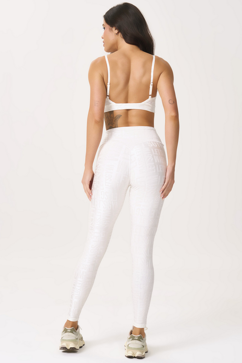 Lets Gym - Top Velvet Name Chantilly - 2627CTL Lets Gym - Top Velvet Name Chantilly - 2627CTL