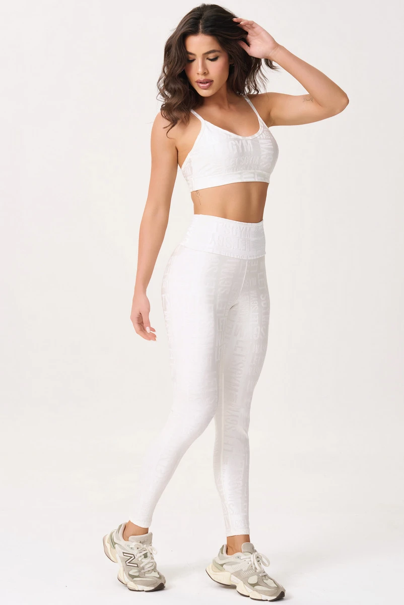 Lets Gym - Top Velvet Name Chantilly - 2627CTL