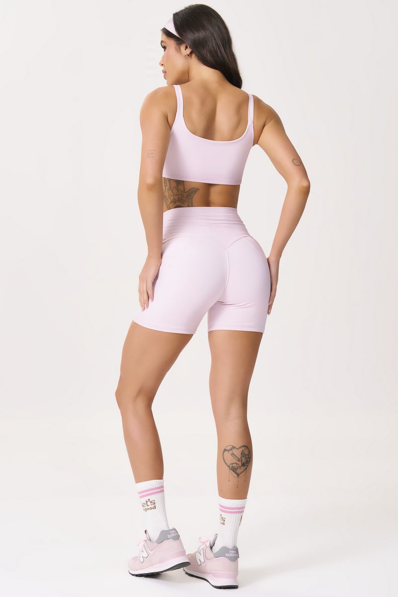 Lets Gym - Basic Colors Ballet Pink Top - 2906ROB Lets Gym - Basic Colors Ballet Pink Top - 2906ROB