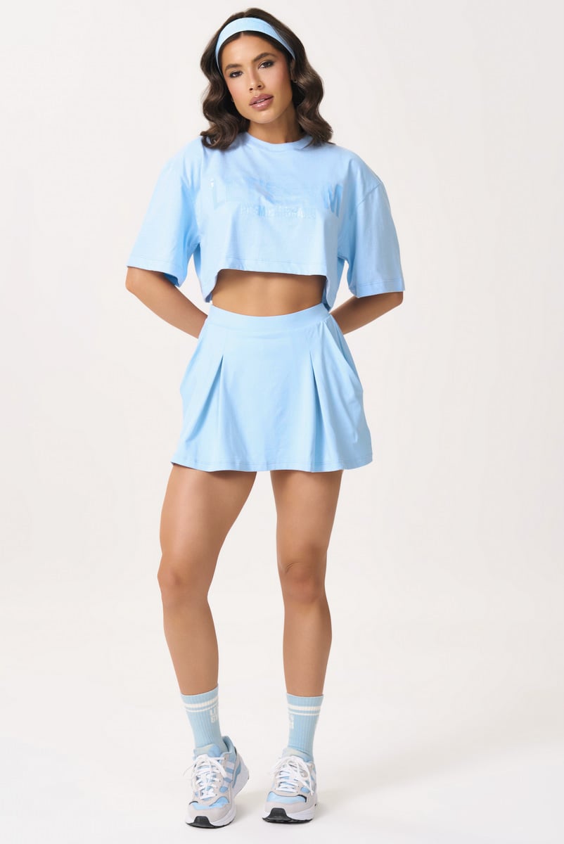 Lets Gym - Cropped Brand Up Serenity - 3079SR Lets Gym - Cropped Brand Up Serenity - 3079SR