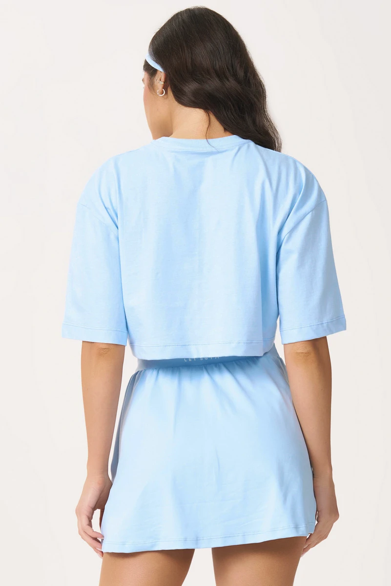 Lets Gym - Cropped Brand Up Serenity - 3079SR