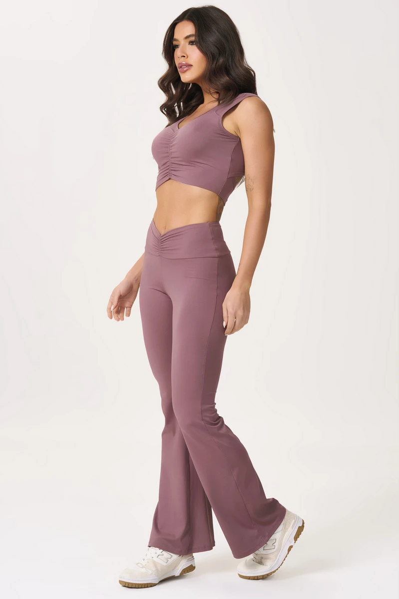 Lets Gym - Cropped Lush Smoky Quartz - 3091SQ