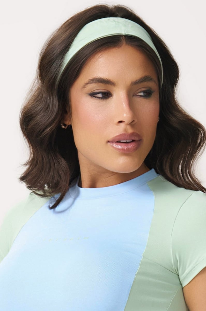 Lets Gym - Sunset Layer Sage Hairband - 3108SV