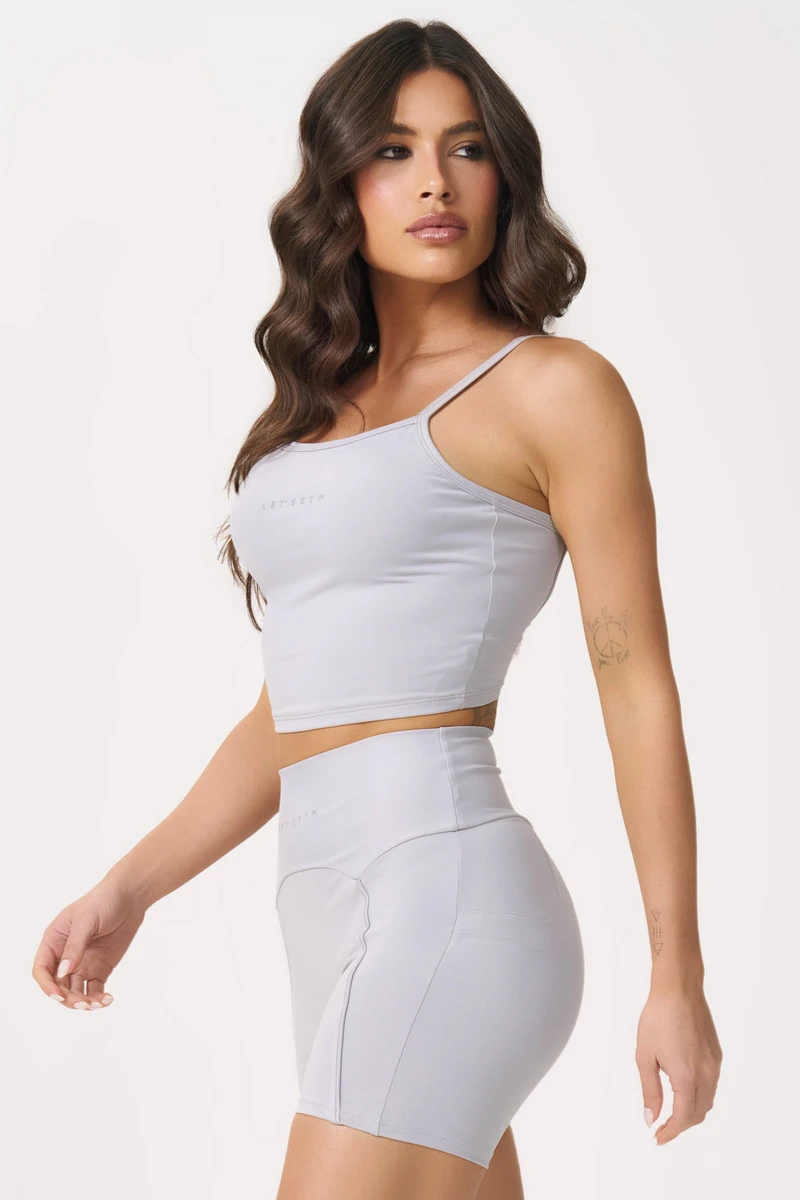 Lets Gym - Cropped Form Gray - 3113GR