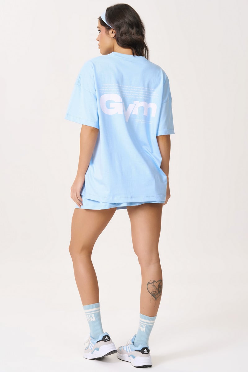 Lets Gym - Oversized Motion Serenity T-Shirt - 3162SR Lets Gym - Oversized Motion Serenity T-Shirt - 3162SR