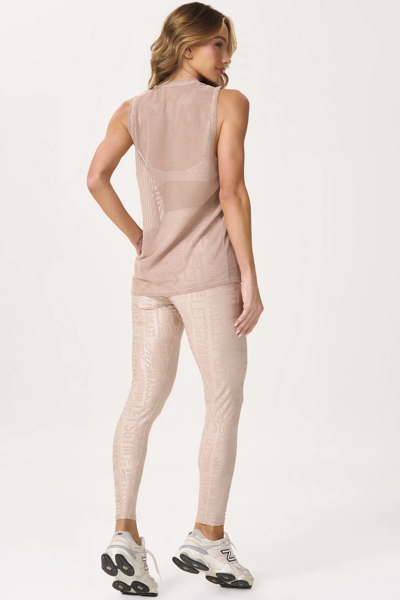 Lets Gym - Tank Shirt Screen Nude - 3168ND