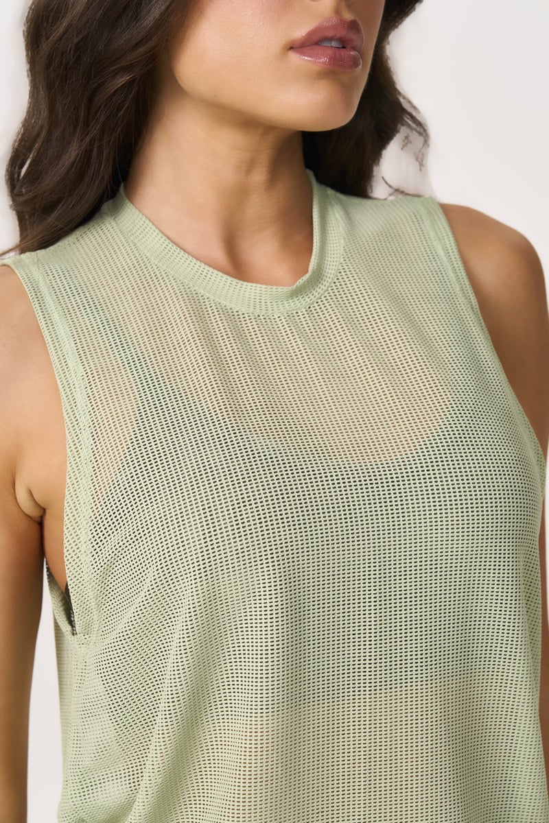 Lets Gym - Tank Shirt Screen Salvia - 3168SV