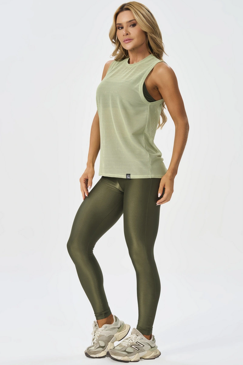 Lets Gym - Tank Shirt Screen Salvia - 3168SV