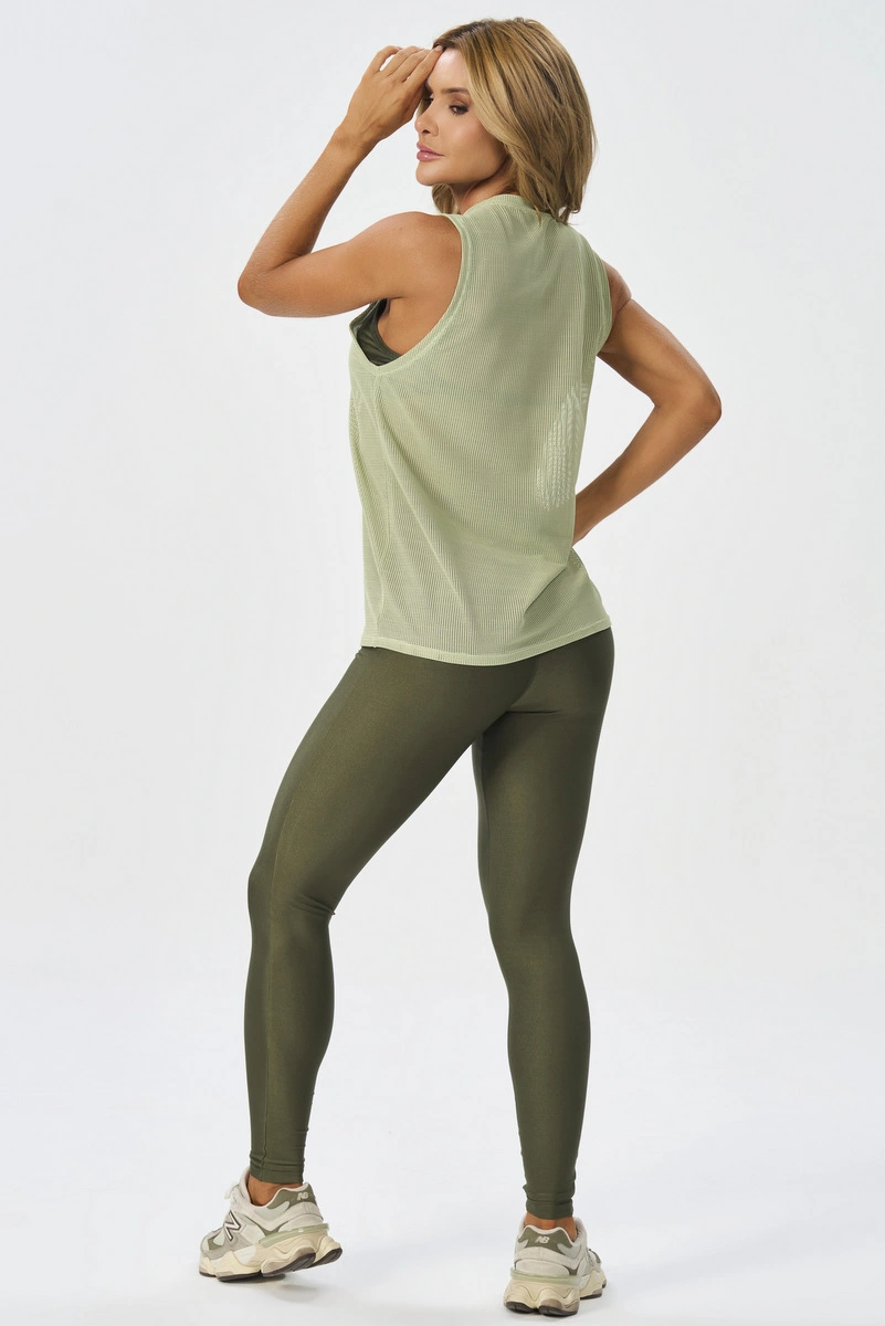 Lets Gym - Tank Shirt Screen Salvia - 3168SV