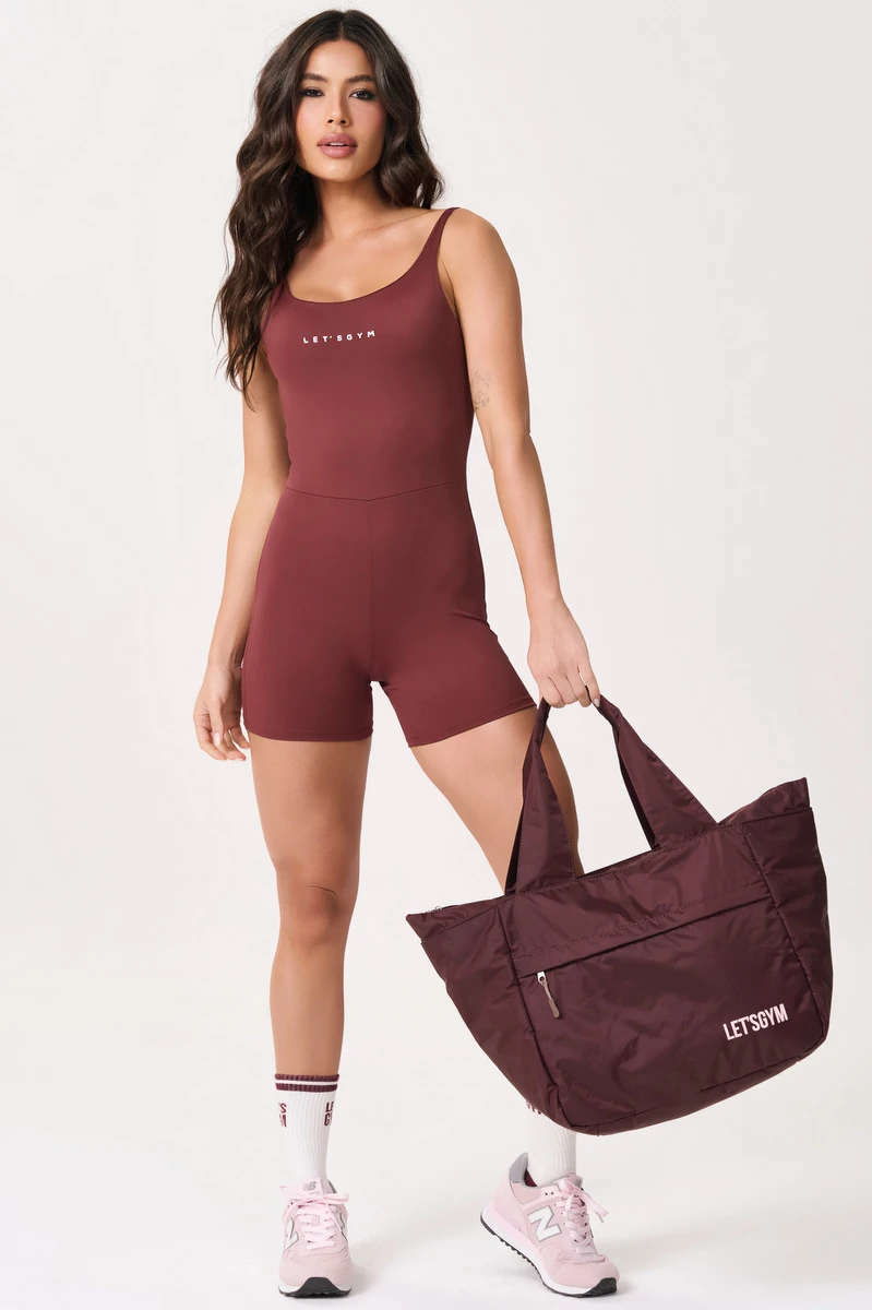 Lets Gym - Hand Bag Letsgym Dark Berry - 3169DB