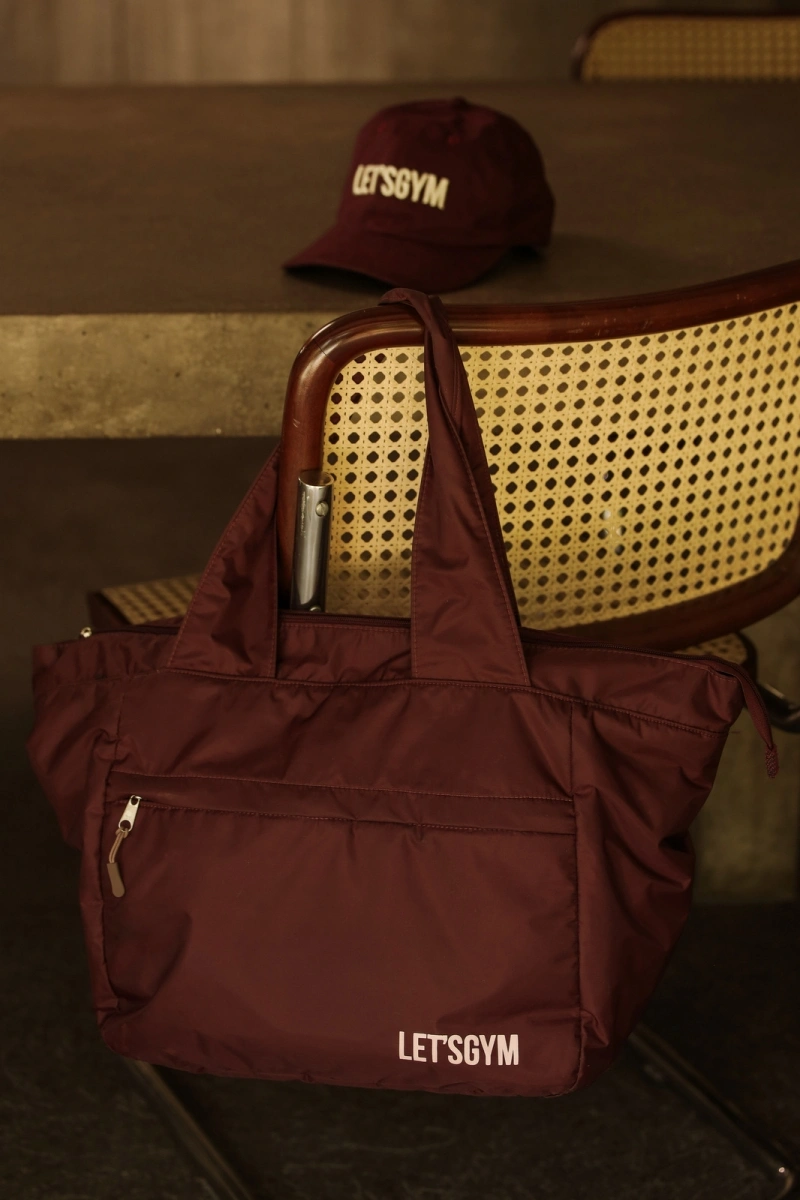 Lets Gym - Hand Bag Letsgym Dark Berry - 3169DB