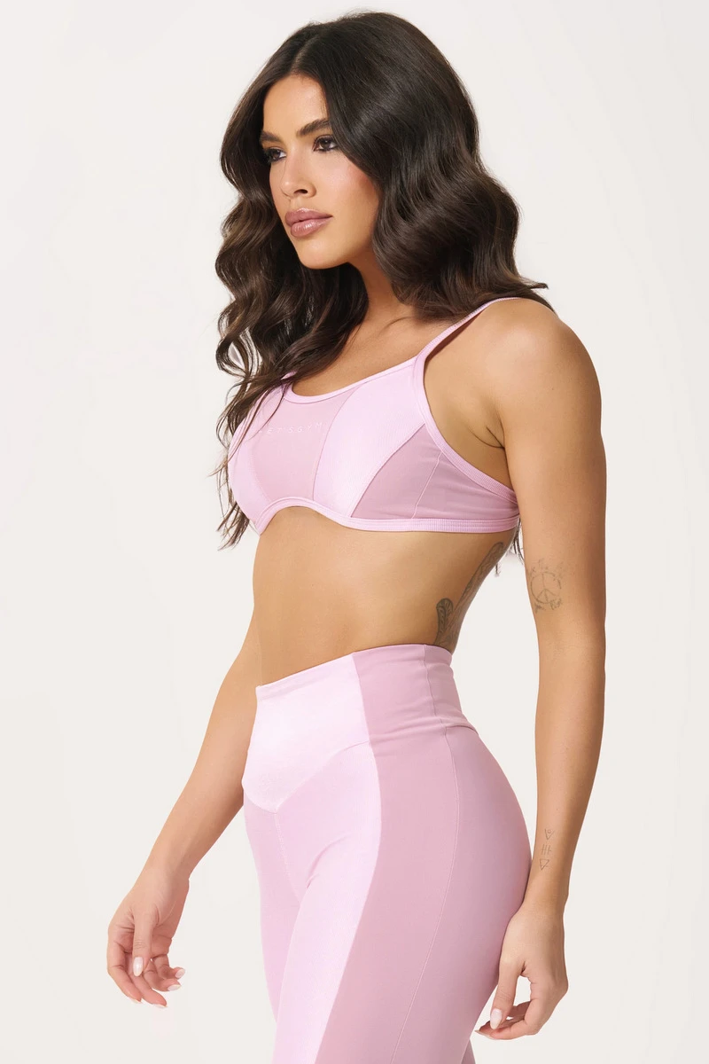 Lets Gym - Top Breeze Glow Dusty Blush - 3193DBL