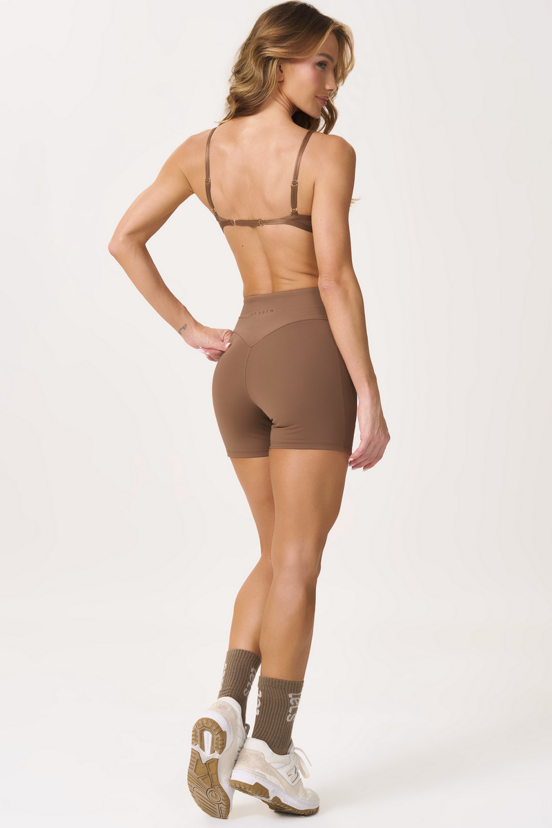 Lets Gym - Sports bra Breeze Glow Mocha Mousse - 3193MM