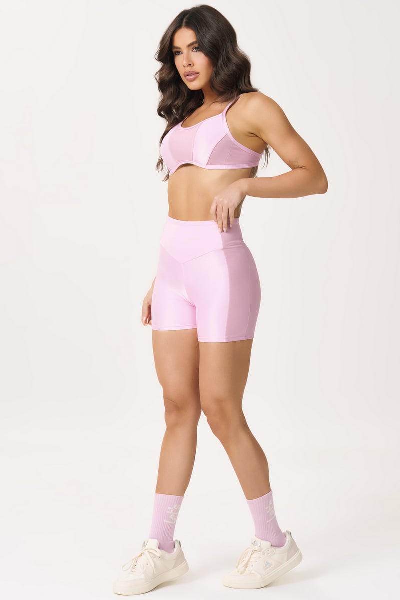 Lets Gym - Short Breeze Glow Dusty Blush - 3195DBL Lets Gym - Short Breeze Glow Dusty Blush - 3195DBL