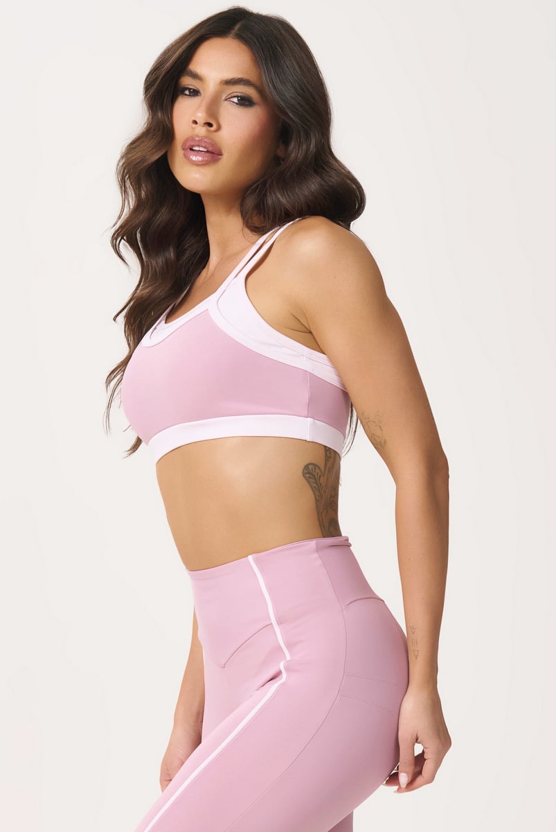 Lets Gym - Sports bra Deep Matte Dusty Blush - 3144DBL