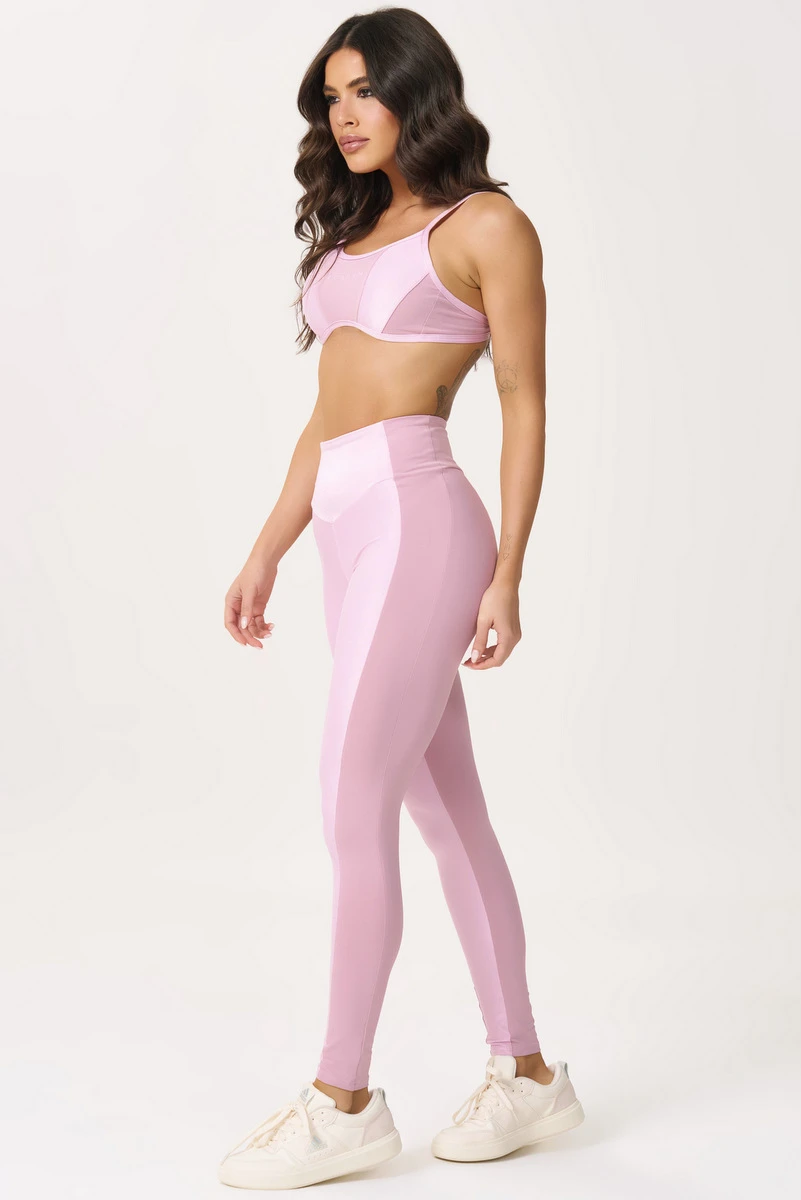 Lets Gym - Breeze Glow Dusty Blush Legging - 3194DBL