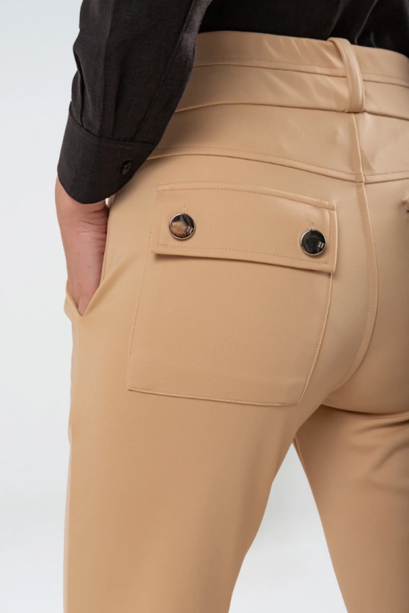 Hidrogênio - PINK BEIGE STRAIGHT PANTS - 20283003 Hidrogênio - PINK BEIGE STRAIGHT PANTS - 20283003