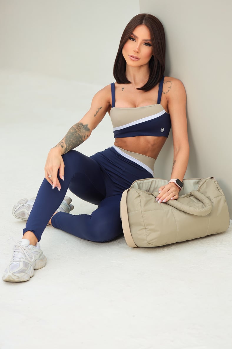 Garotafit - Conjunto Alliance Marinho - FCS417LM
