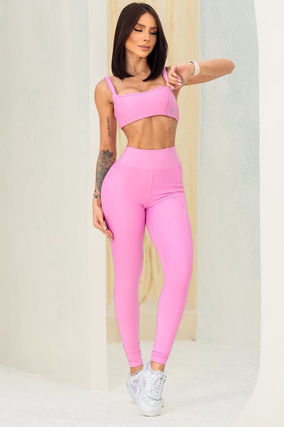 Garotafit - Pink Candor Set - FCS419D