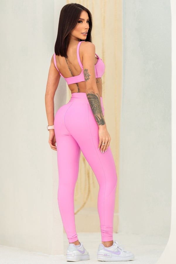 Garotafit - Pink Candor Set - FCS419D