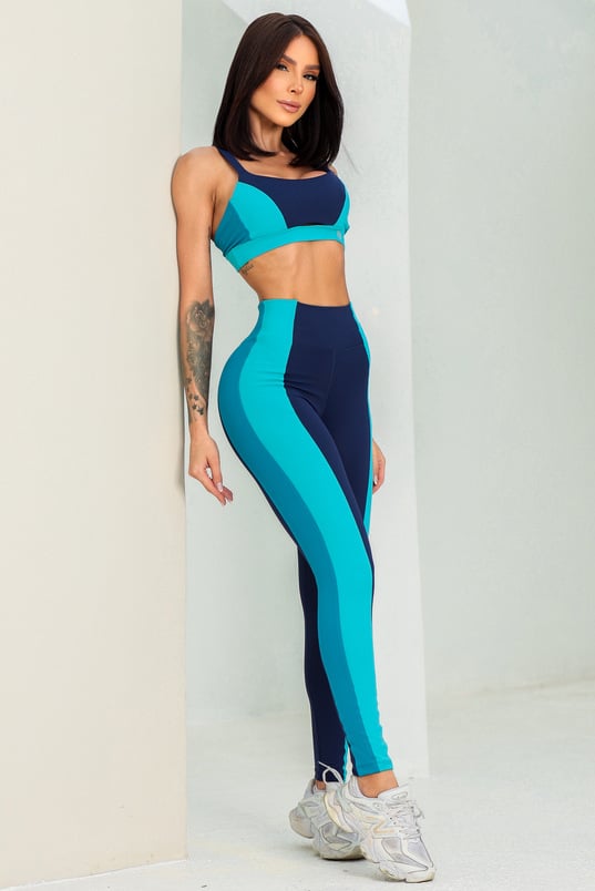 Garotafit - Misty Navy Set - FCS422LM Garotafit - Misty Navy Set - FCS422LM