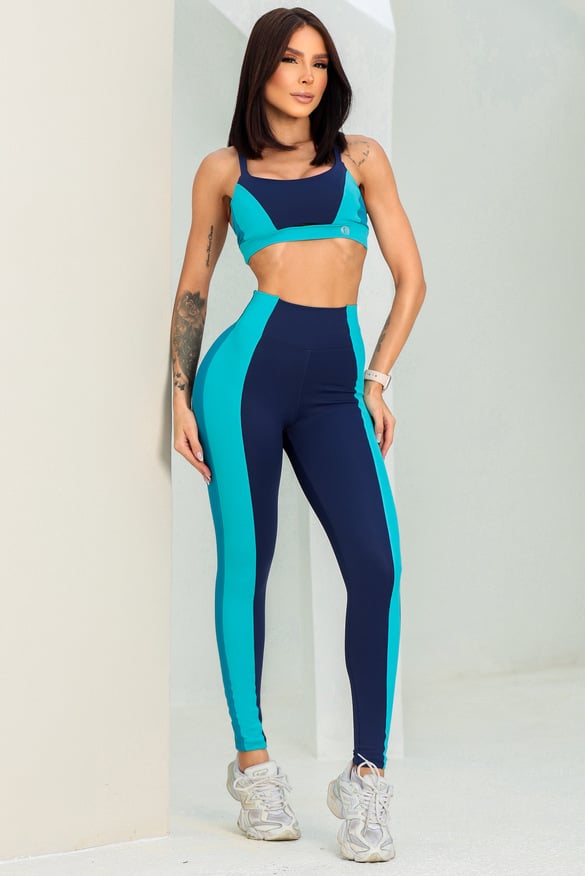 Garotafit - Misty Navy Set - FCS422LM Garotafit - Misty Navy Set - FCS422LM