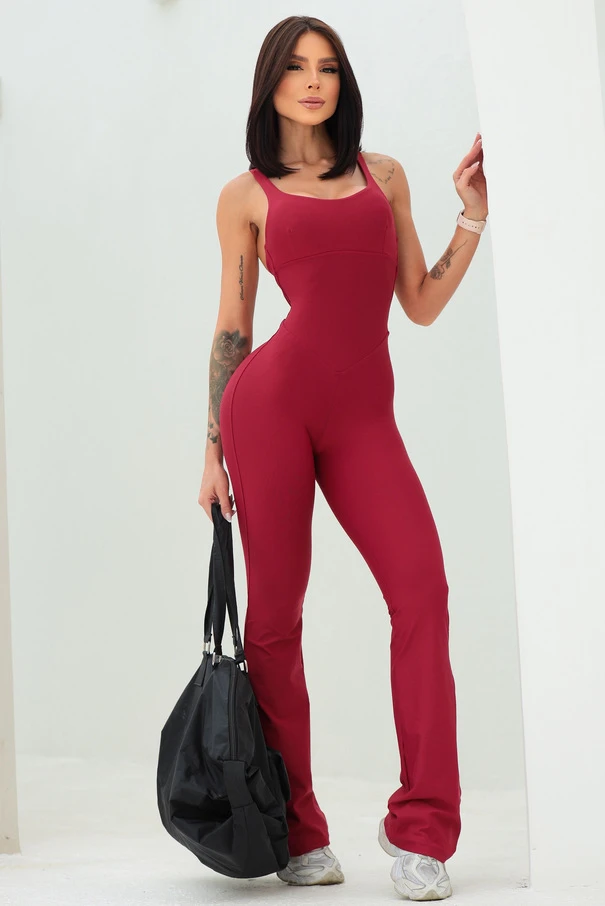 Garotafit - Blue Cherry Jumpsuit - MAC240FC