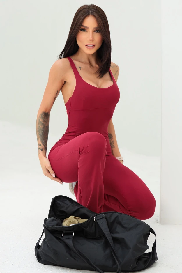 Garotafit - Blue Cherry Jumpsuit - MAC240FC