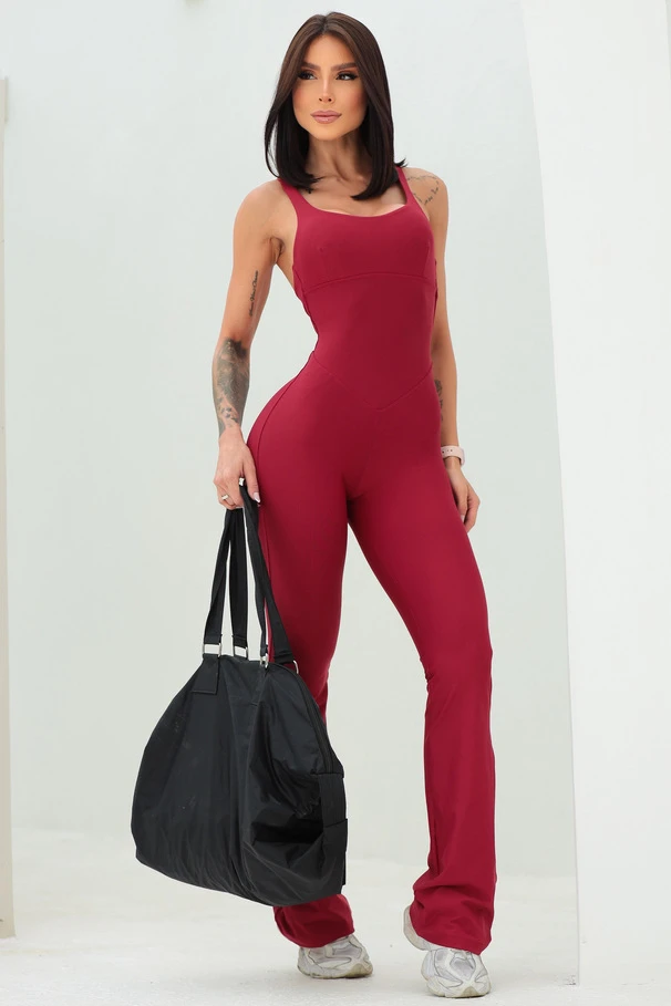 Garotafit - Blue Cherry Jumpsuit - MAC240FC