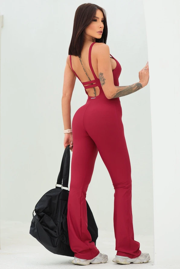 Garotafit - Blue Cherry Jumpsuit - MAC240FC