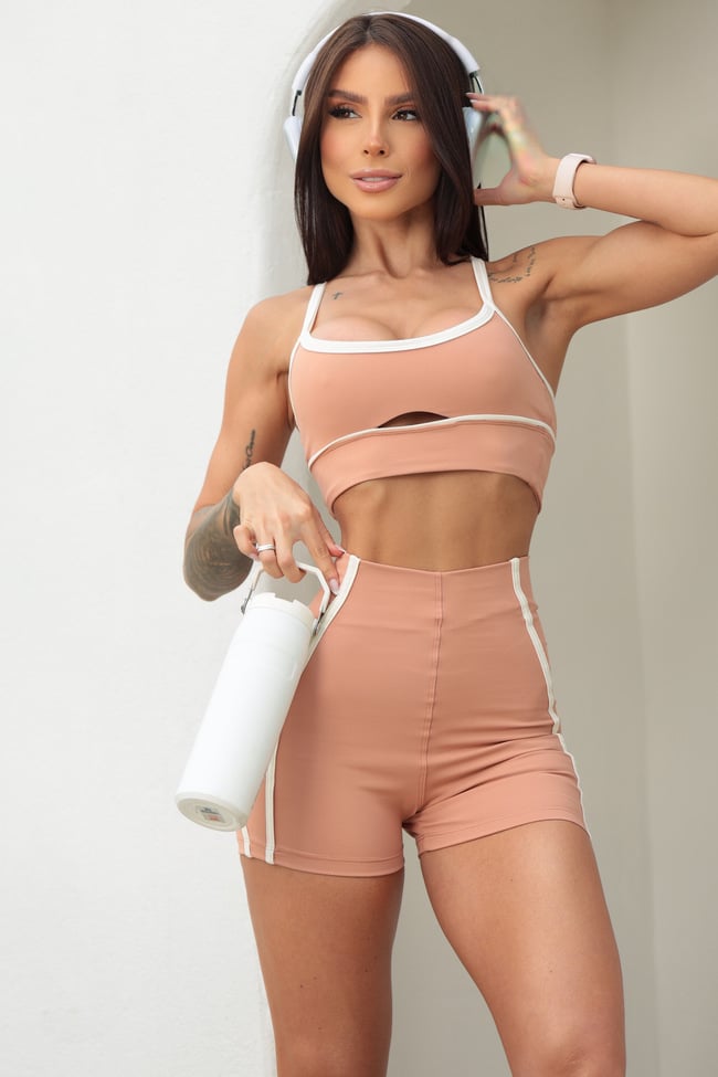 Garotafit - Loren Caramel Set - SCJ164NC