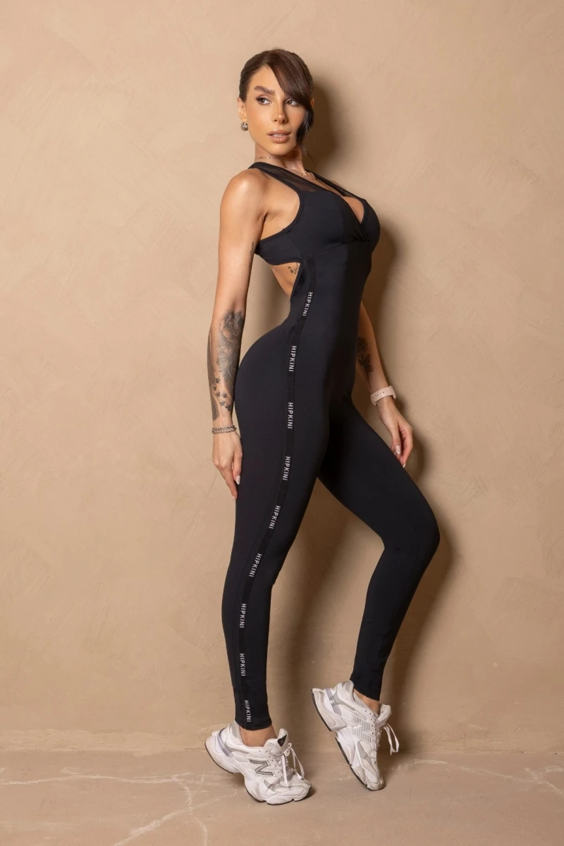 Hipkini - Jumpsuit Fitness Enjoy the moment Black - 33331452 Hipkini - Jumpsuit Fitness Enjoy the moment Black - 33331452