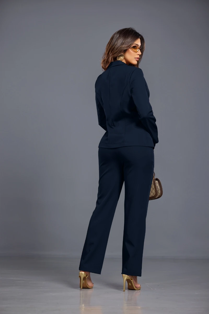 PITBULL - PIT BULL Pants and Blazer Set - BLUE - 90564 PITBULL - PIT BULL Pants and Blazer Set - BLUE - 90564