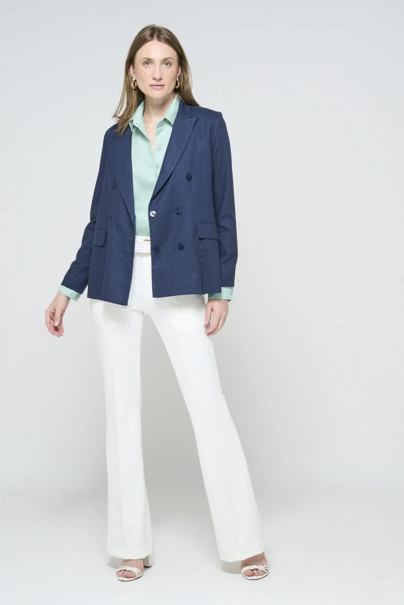 Hidrogênio - 6-BUTTON NAVY BLAZER - 20574004