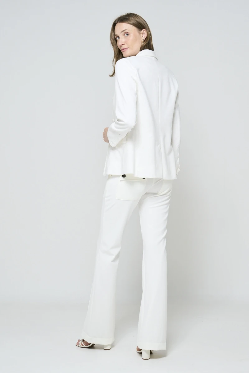 Hidrogênio - OFF-WHITE 6-BUTTON BLAZER - 20574018 Hidrogênio - OFF-WHITE 6-BUTTON BLAZER - 20574018