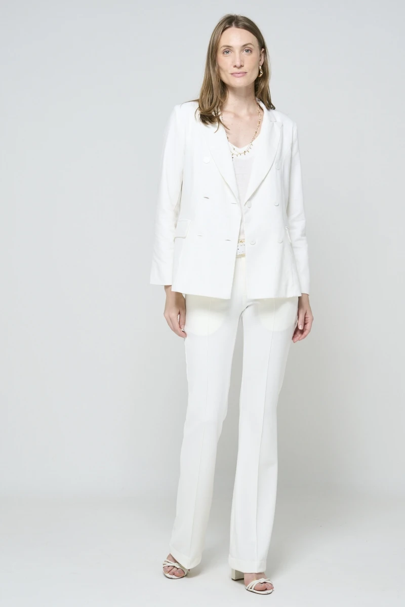 Hidrogênio - OFF-WHITE 6-BUTTON BLAZER - 20574018 Hidrogênio - OFF-WHITE 6-BUTTON BLAZER - 20574018