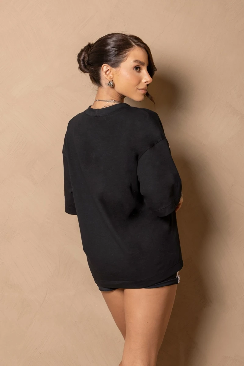 Hipkini - Large T-Shirt Enjoy the moment Black - 33331460 Hipkini - Large T-Shirt Enjoy the moment Black - 33331460