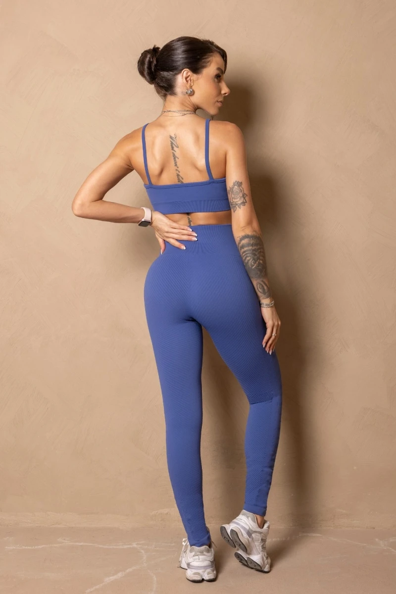 Hipkini - Top Fitness Seamless Enjoy the moment Navy Blue - 33331506 Hipkini - Top Fitness Seamless Enjoy the moment Navy Blue - 33331506