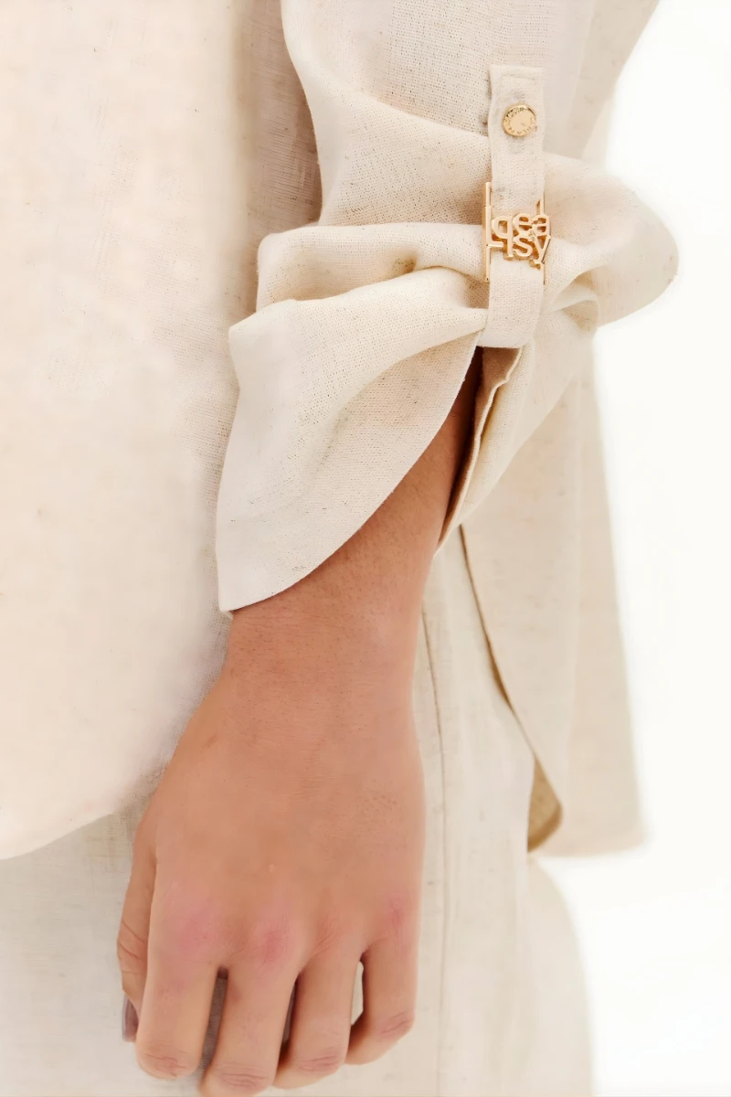 LANÇA PERFUME - Lança Perfume Long Sleeve Linen Shirt - 1650 LANÇA PERFUME - Lança Perfume Long Sleeve Linen Shirt - 1650