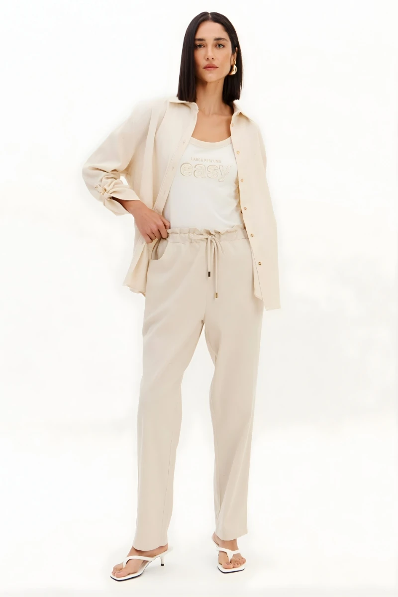 LANÇA PERFUME - Lança Perfume Long Sleeve Linen Shirt - 1650