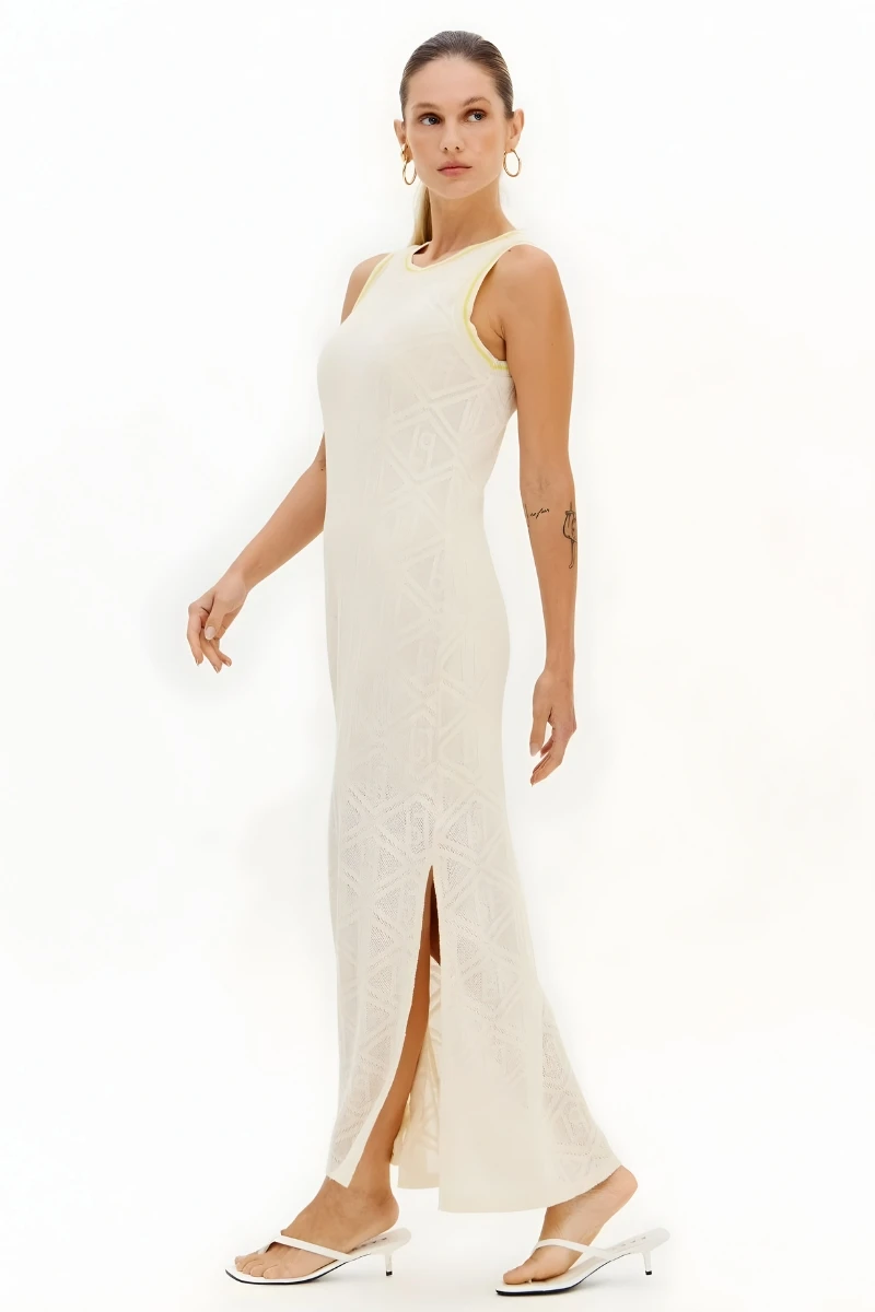 LANÇA PERFUME - Super Midi Dress with Slit Lança Perfume - 12059 LANÇA PERFUME - Super Midi Dress with Slit Lança Perfume - 12059